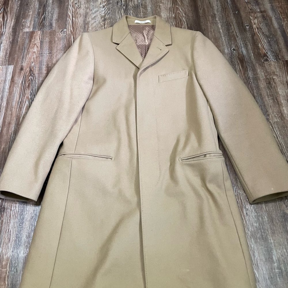 Men's Tan Overcoat
